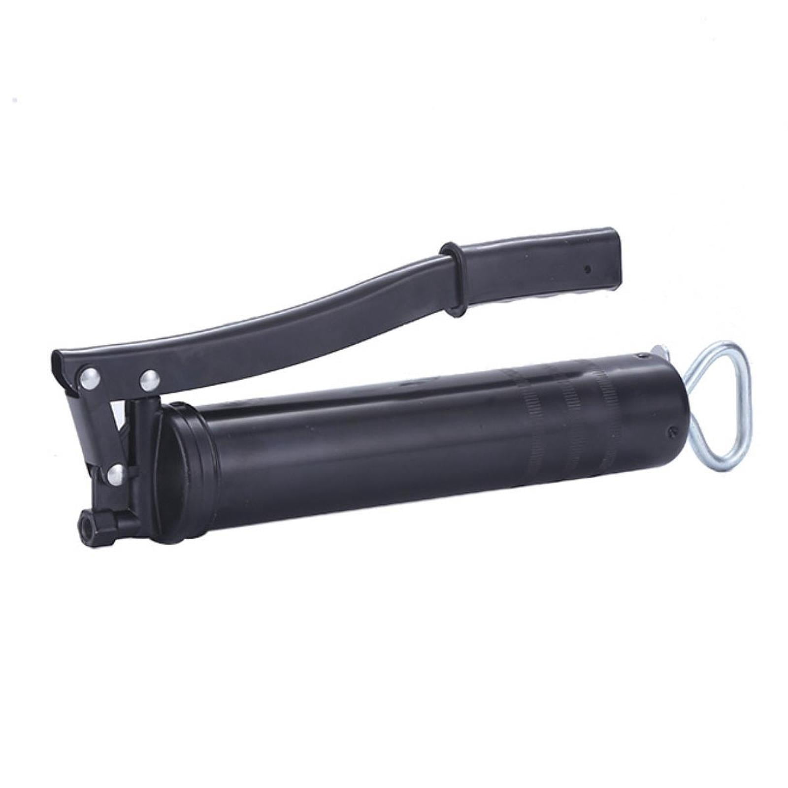 Wzmzjy Hand Held Grease Filler Tool Heavy Duty 15 inch Length Professional Black Grease