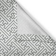 thumbnail image 4 of Ambesonne Grey and White Valance Pack of 2, Minimalist Lines, 54"X12", Grey White, 4 of 5