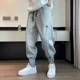 thumbnail image 2 of Pantalones casuales de primavera y otoño 2023 para hombre, nuevos, deportivos, holgados, de estilo moderno de Hong Kong, ajustados, de una pieza, de estilo japonés, 2 of 5