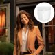 thumbnail image 5 of Guardurnaity Almohadillas de esponja para traje de hombro, almohadillas de costura para mujer, potenciador de hombros para mujer, esponja sin Accesorios de disfraces BLANCO 1cm, 5 of 6
