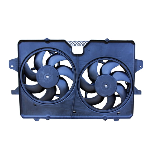 Agility Auto Parts 6018154 Dual Radiator and Condenser Fan Assembly for Ford, Mercury Specific Models