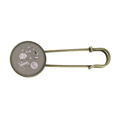 thumbnail image 1 of Broche de Metal Antiguo Unbranded con Patrón de Flor, 1 of 3