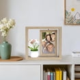 thumbnail image 4 of Vrorvz Dual Sided Rotating Photo Frame for Desk Decor with Easy Photo Replacement and Long Lasting Material Suit for Gift Giving Enhance Memories with Double Sided Display, 4 of 5