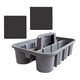 thumbnail image 3 of Caja de herramientas para automoción, organizador de herramientas, práctico bolsillo múltiple reforzado. Gris, 3 of 9