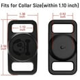 thumbnail image 3 of Airtag Dog Collar Holder 2 Pack,Waterproof cat Collar Holder for Apple AirTag, Silicone Air Tags Case for Cat Dog Collars, 3 of 13