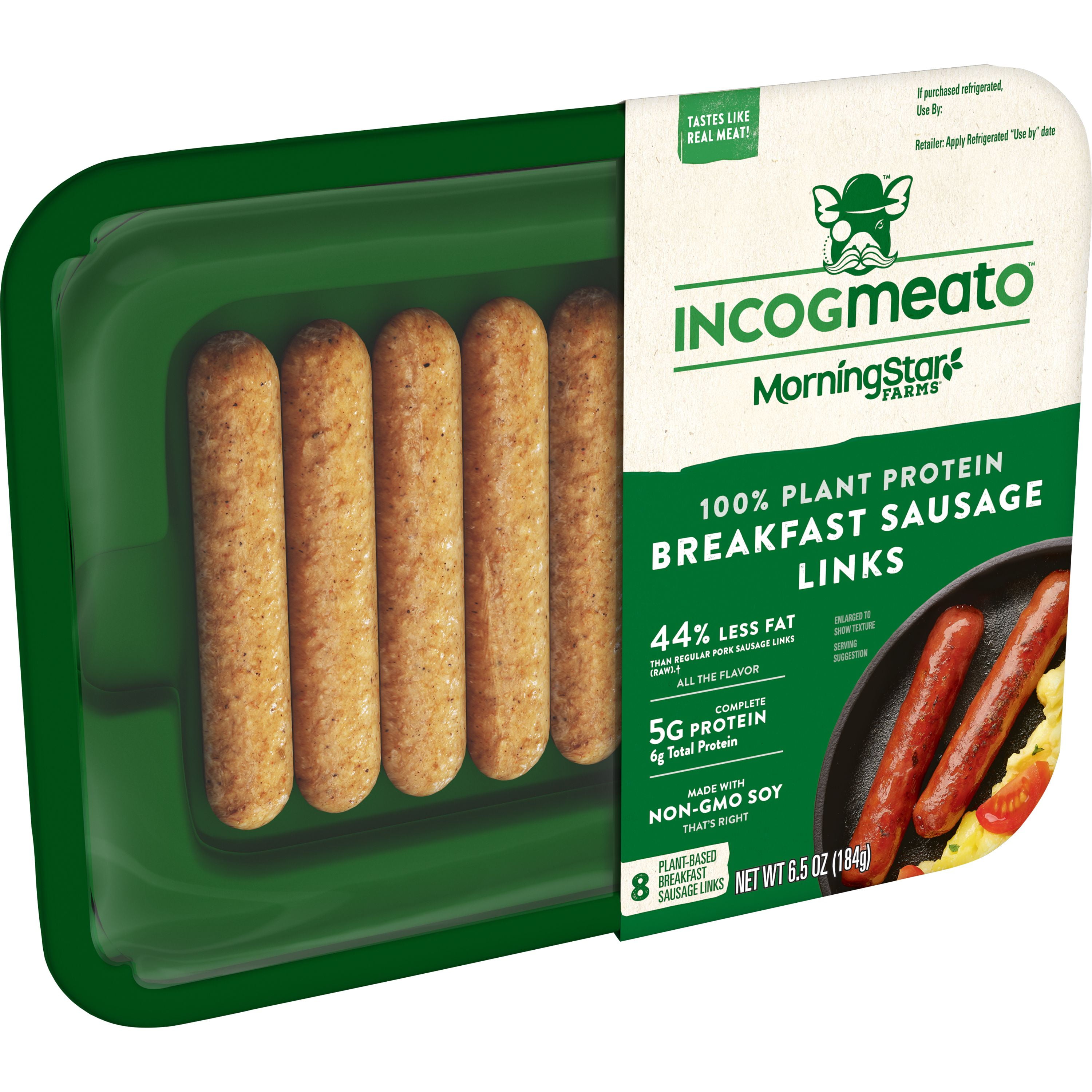 MorningStar Farms Incogmeato PlantBased Breakfast Sausage