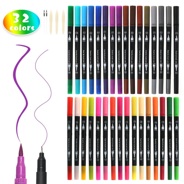 Everso Outline Pen 32 Colors Magic Pens Magic Pens Double Line Pen