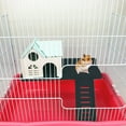 thumbnail image 2 of Hamster Platform Small Plastic Hamster Climbing Ladder Hamster Cage Accessory, 2 of 10