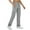 Gray, variant on Jalioing Women's Athletic Pants Waterproof Elastic Waist Outdoor Sport Trousers Hiking Workout Pants with Pocket