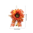 thumbnail image 3 of Artificial Sunflower Hanging Decor Thanksgiving Fall Harvest Wall Window Door Hanging Ornament for Home Party Festival Decorations, 3 of 6