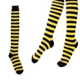 thumbnail image 3 of Disfraz Knee Socks Dress Up America para niños, color negro y amarillo, 3 of 7