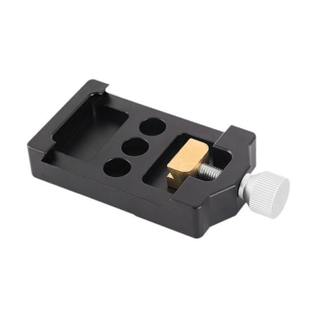 Kokiya Telescope Saddle Clamp Astronomical Telescope Adapter Base Astrophotography Aluminum Alloy Easy to Install Mount Groove Plate