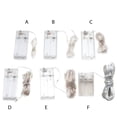 thumbnail image 4 of LED Lamps Festival Decorations Light Chain Atmosphere Layout Props Decorative Lighting for Household Garden Yards Tree Supplies Colorful/5 Meters, 4 of 9