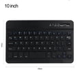 thumbnail image 3 of Mini Teclado Portátil Inalámbrico Bluetooth De 7 Pulgadas/10 Pulgadas Para Ordenador Portátil, Tableta, Teléfono Inteligente Para Ipad, Compatible Con Ios Y Android Guardurnaity EL011063-00, 3 of 6