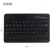 thumbnail image 3 of Mini Teclado Portátil Inalámbrico Bluetooth De 7 Pulgadas/10 Pulgadas Para Ordenador Portátil, Tableta, Teléfono Inteligente Para Ipad, Compatible Con Ios Y Android Vogacara EL011063-00, 3 of 6