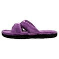 thumbnail image 4 of Isotoner Women's Signature X-Slide Slipper, Satin Trim with Memory Foam VIO-7/8, 4 of 12