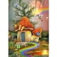 thumbnail image 2 of Cuadros Decorativos Rainbow Butterfly Mushroom Room 5D Pintura de diamante DIY Taladro redondo completo (B5409) Ehuebsd embutido en tela, 2 of 8