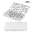 thumbnail image 3 of Toddmomy 450Pcs Aluminium Washers for Sealing Washer 18 Different Sizes Silver, 3 of 8