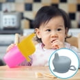 thumbnail image 2 of Taza de alimentación para bebés Tapa Sippy Tapa de botella de agua reutilizable para niños Reemplazo ajustable a prueba de salpicaduras Azul Eigraketly BA000374-01, 2 of 7