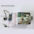 thumbnail image 2 of ZPAQI K202+r503 Fingerprint Controller with Adjustable Relay for Time, 2 of 10
