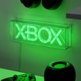 thumbnail image 2 of Luz LED de neón Paladone Xbox de 30 cm, color verde, alimentada por USB, 2 of 7
