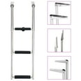 thumbnail image 6 of vidaXL Boat Ladder Non-Slip Boat Ladder Pontoon Ladder 2-step Stainless Steel, 6 of 16