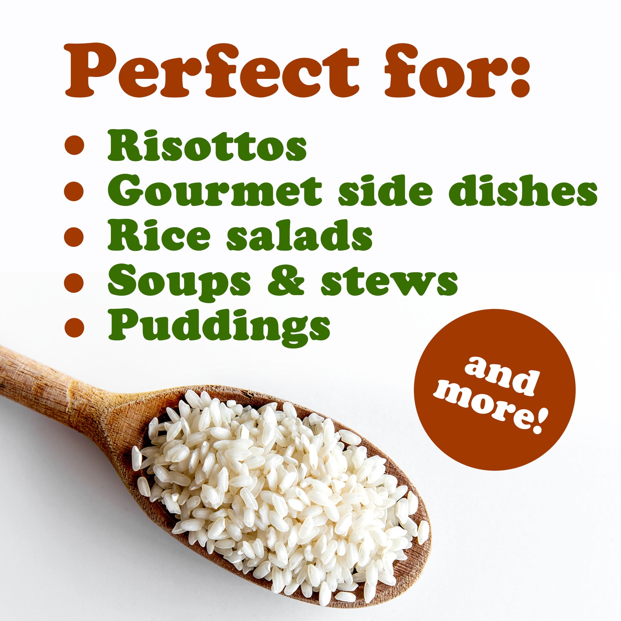 Organic Carnaroli Rice, 3 Pounds – Non-GMO, Vegan, Kosher, Bulk – by Food to Live