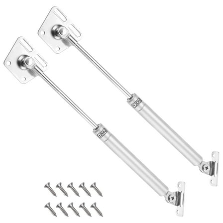 Uxcell 26LB/120N Gas Struts, 11.4 inch Spring Shocks Lift Support for RV Overhead Window Cabinet Door Toolbox Lid, 2 Set