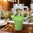 thumbnail image 2 of Frog Tumbler 40 oz with Handle Straw Insulated Stainless Steel, 2 of 6
