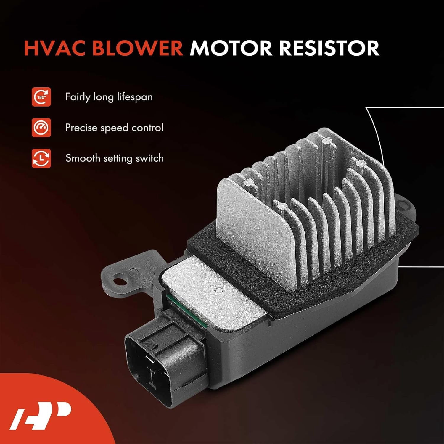 A-Premium HVAC Blower Motor Resistor Compatible with Ford F-250 Super Duty 2005-2007, F-350 Super Duty 2005-2007, F-450 Super Duty 2005-2007, F-550 Super Duty, F-650, F-750, F-53 Motorhome Chassis