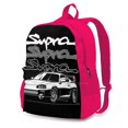 thumbnail image 1 of Mochila escolar Toyota Supra A80 Jdm, bolsa de gran capacidad para ordenador portátil de 15 pulgadas, Toyota Supra 2Jz Supra 2Jz Gte Supra 2Jzgte ToyotaBackpack-PinkOneSize Fivean unisex, 1 of 2