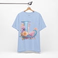 thumbnail image 6 of Letter L Graphic Tee Unisex Jersey Short Sleeve Vintage Art Design Original Artwork, 6 of 16
