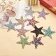 thumbnail image 5 of 10 piezas de 10 colores, pegatinas de estrellas brillantes con diamantes de imitación, pegatinas para planchar, parches de estrellas brillantes, apliques de estrellas, 5 of 7