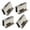 Bright light, variant on 4 Piece Glass Door Handle Quick Installation Not Slip Glass Door Pull Set