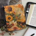 thumbnail image 6 of HELLHERO Butterfly Flower Bible Covers, Large Capacity PU Leather Church Bible Bag for Prayer Christian Prayer, Multi-Pockets Bible Cover Carrier Carrying Organizer Bag, 6 of 12