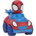 thumbnail image 2 of Marvel Spidey and His Amazing Friends 6 Pack - 2-Inch Amazing Mini Vehicles - Toys Featuring Your Friendly Neighborhood Spideys, Great Spiderman Gift for Kids, Boys and Girls, 2 of 5