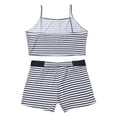 thumbnail image 3 of xiaxaixu Pyjama Femmes Ensembles Sans Manches Camisole Débardeur + Short, 3 of 6