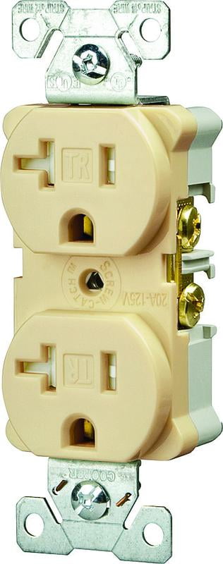 24Pack 20A GFCI Receptacle Outlet Tamper Resistant IVORY  UL Listed GFI 