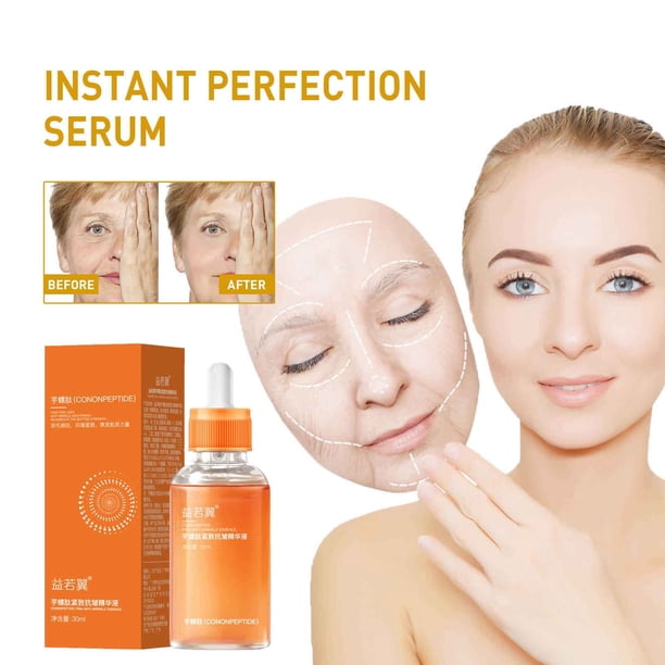 Hot6sl Ofertas de La Semana Tratamiento Facial Anti-Argugas Compacto Que Desaliniza Las Líneas Finas para Eliminar Las Imperfecciones, Ilumina El Tono de La Piel, La Hidrata y La Reafirma 30 Ml