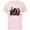 Soft Pink, variant on Disney Channel Zombies 2 Keep Calm and Awoo On - Short Sleeve Cotton T-Shirt for Adults- Customized-Black
