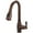 Oil Rubbed Bronze, variant on Olympia Faucets K-5040-ORB Accent 1.5 GPM Single Hole Kitchen Faucet - Bronze