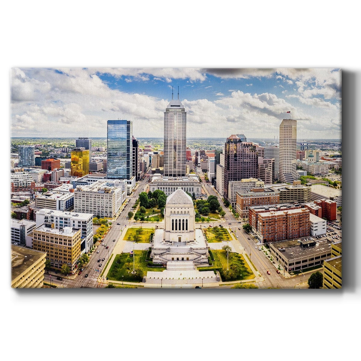 Neutral Pansy II Premium Gallery Wrapped Canvas - Ready to Hang