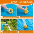 thumbnail image 4 of BENGPAOBA Outdoor Splash Pad Sprinkler for Kids & Dogs, 39", 4 of 8