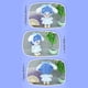 thumbnail image 3 of Vogacara Conjunto de muñecos bonitos de 20cm, figuras de peluche de dibujos animados de simulación, diadema, vestido, muñeco de juguete de Muñecas y casas de muñecas, 3 of 6