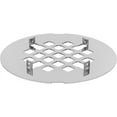 thumbnail image 4 of 4 ¼ Snap-in Shower Drain Grate - Brushed Nickel - Replacement Cover - VHI - Handyman Designed & Tested in America - 100% Brass - Will Never Bend or Break, 4 of 5