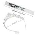 thumbnail image 4 of "Birthday Girl" Sash and Rhinestone Tiara Set, Women Birthday Sash and Crown Decoration, Glitter Crystal Hair Accessories for Girl Birthday Party, 4 of 7