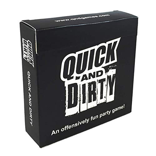 Quick And Dirty An Offensively Fun Party Game Funny Social Party Game ...