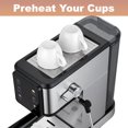 thumbnail image 4 of 20 Bar Dual Boiler Espresso Machine Touch Control Coffee Maker with Milk Frother, 4 of 8