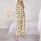 thumbnail image 3 of Fotbe Rubber Duck Chicken Bird Conjunto de Pijama de Manga Larga para Mujer con Estampado, Ropa de Dormir de 2 Piezas, Conjunto de Casa Suave y Cómodo con Bolsillos-Medium, 3 of 7