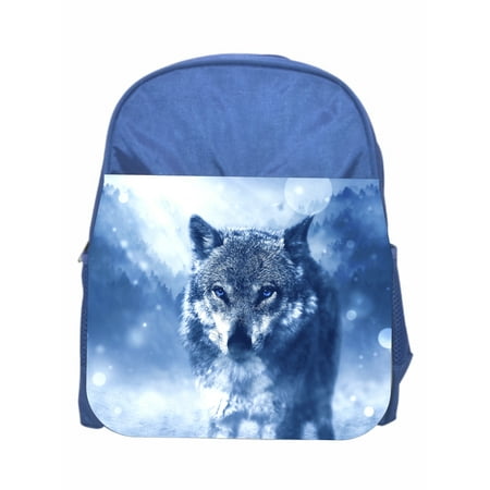 wolf plush backpack